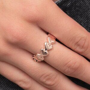 Paparazzi Jewelry Accessories - Rhythm of Love - Rose Gold Ring - Vintage